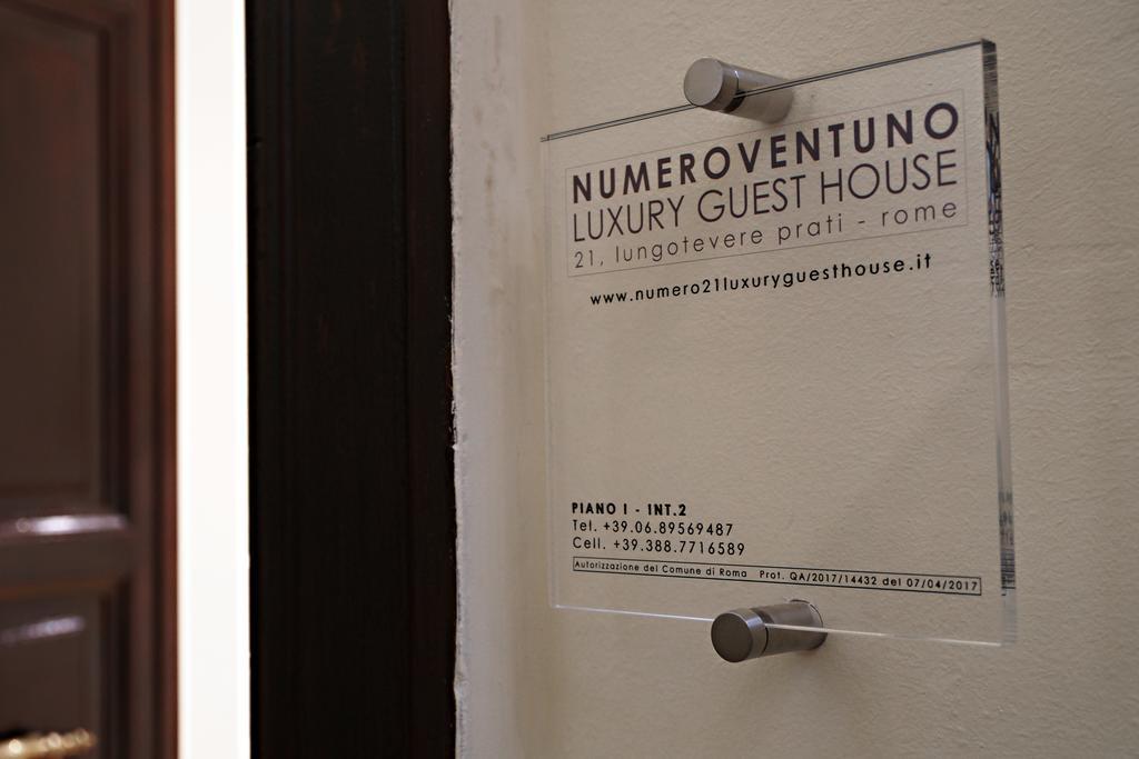 Numero 21 Luxury Guest House Roma Ngoại thất bức ảnh